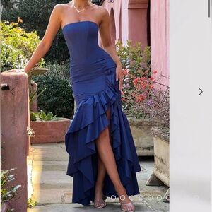 NWT Babyboo ANGELINA NAVY MAXI DRESS XS